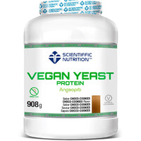 Scientiffic Nutrition Vegano Vegan Yeast Protein Chocolate cookies 908 vista frontal