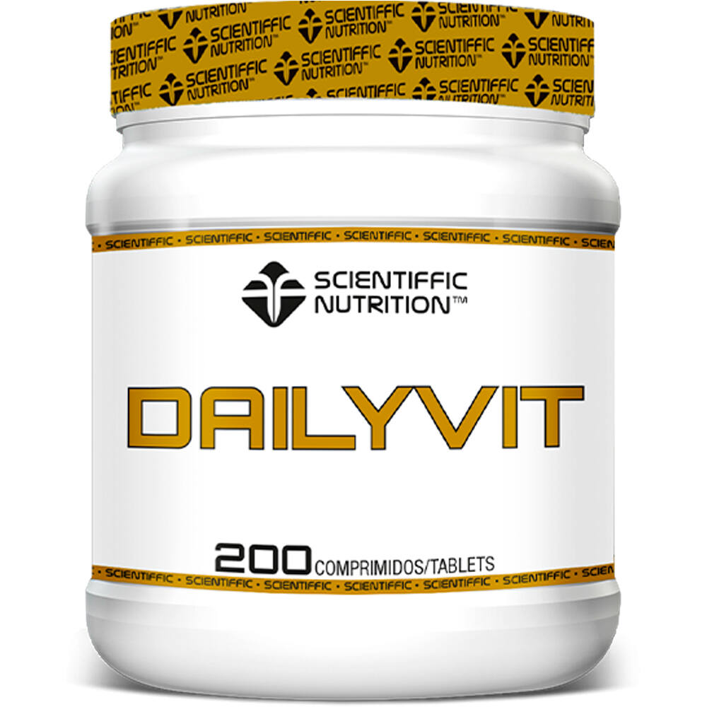 Scientiffic Nutrition Vitaminas Y Minerales Daily Vit 200tabs vista frontal