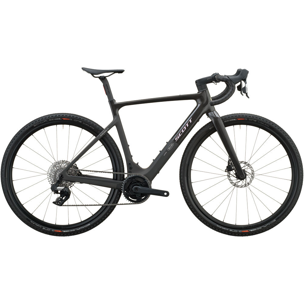 Scott BICICLETA ELÉCTRICA CARRETERA SOLACE GRAVEL 30 vista frontal