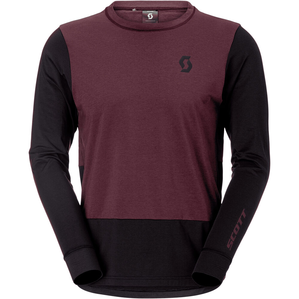 Scott camiseta ciclismo hombre CAMISETA MS VERTIC PRO MID LS vista frontal