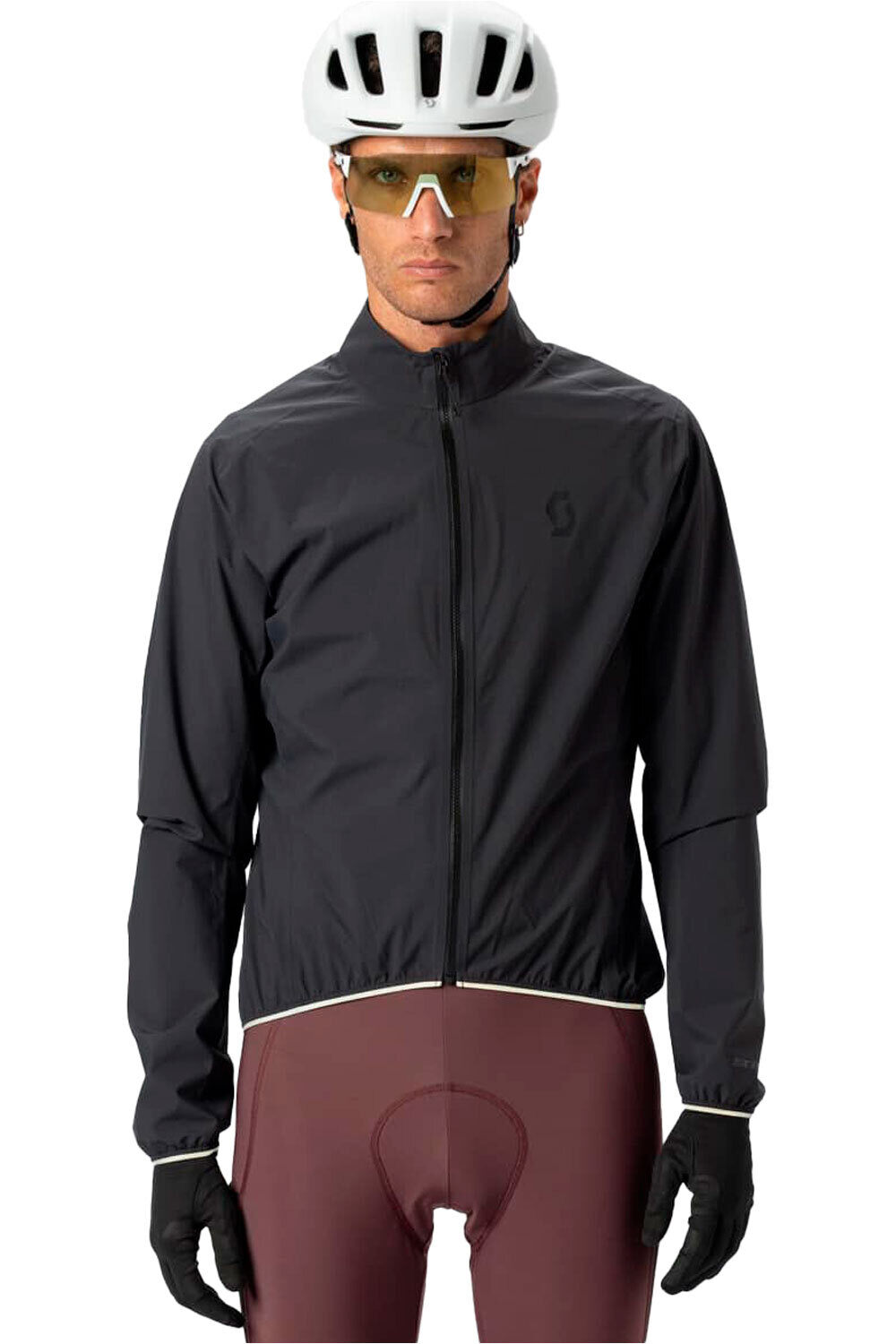 Scott cortavientos ciclismo hombre CHAQUETA MS ENDURANCE WP vista frontal