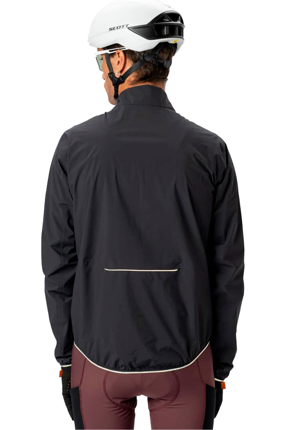Scott cortavientos ciclismo hombre CHAQUETA MS ENDURANCE WP vista trasera