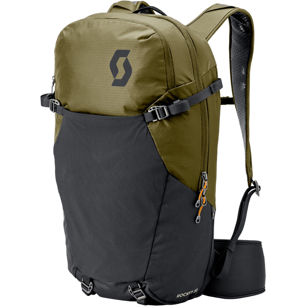 Scott mochila ciclismo MOCHILA TRAIL ROCKET 20 vista frontal