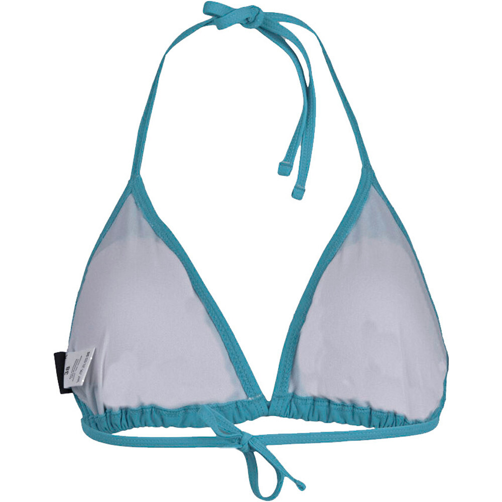 Seafor parte de arriba bikini SOLID CORTINA TOP vista trasera