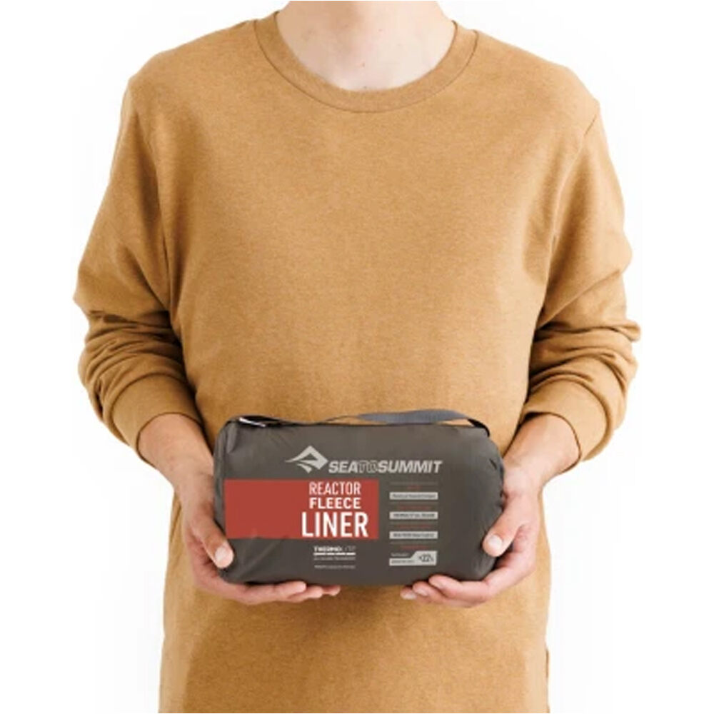 Seatosummit varios montaña Saco sabana REACTOR FLEECE momia c/cordo 06