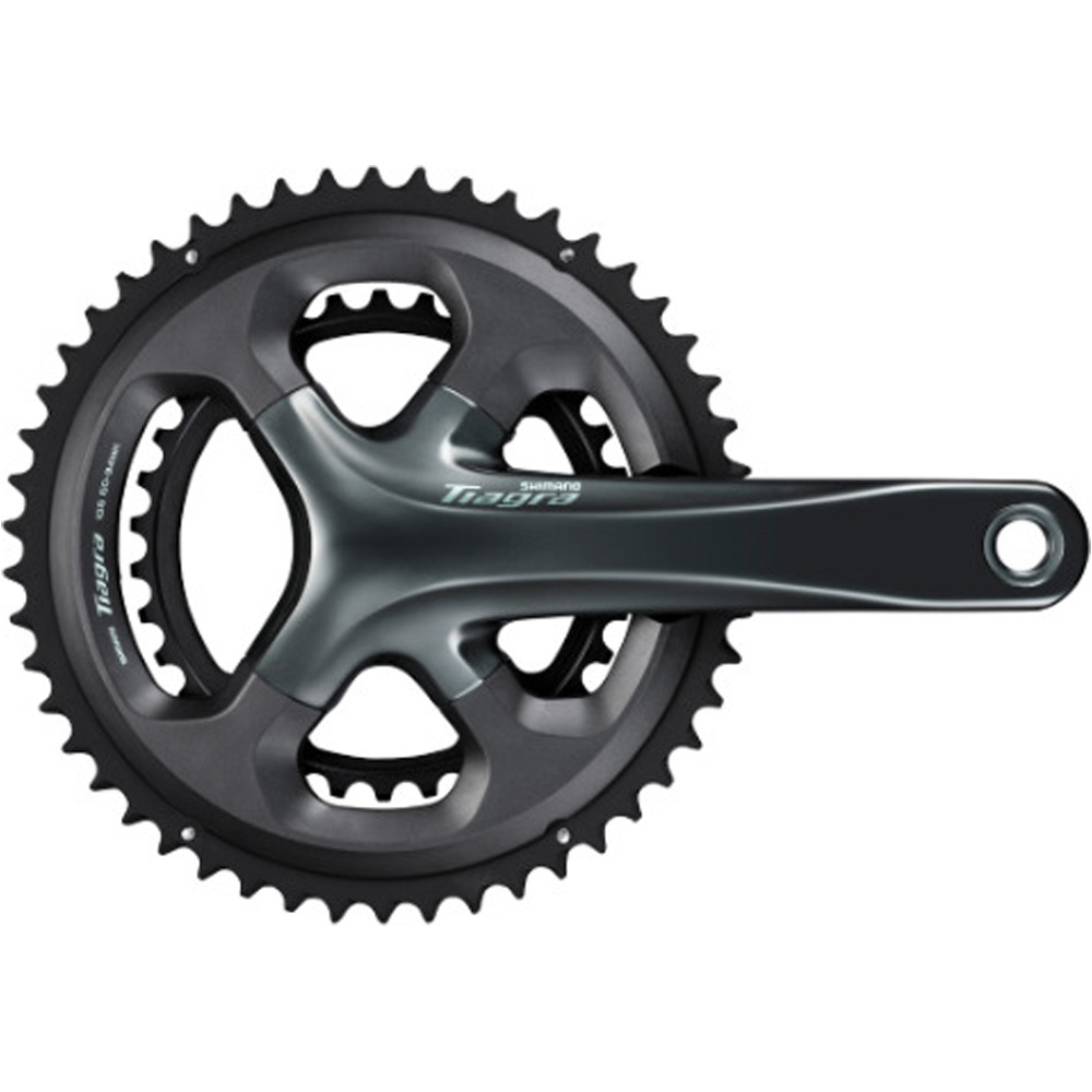 Shimano bielas carretera Bielas 10v. vista frontal