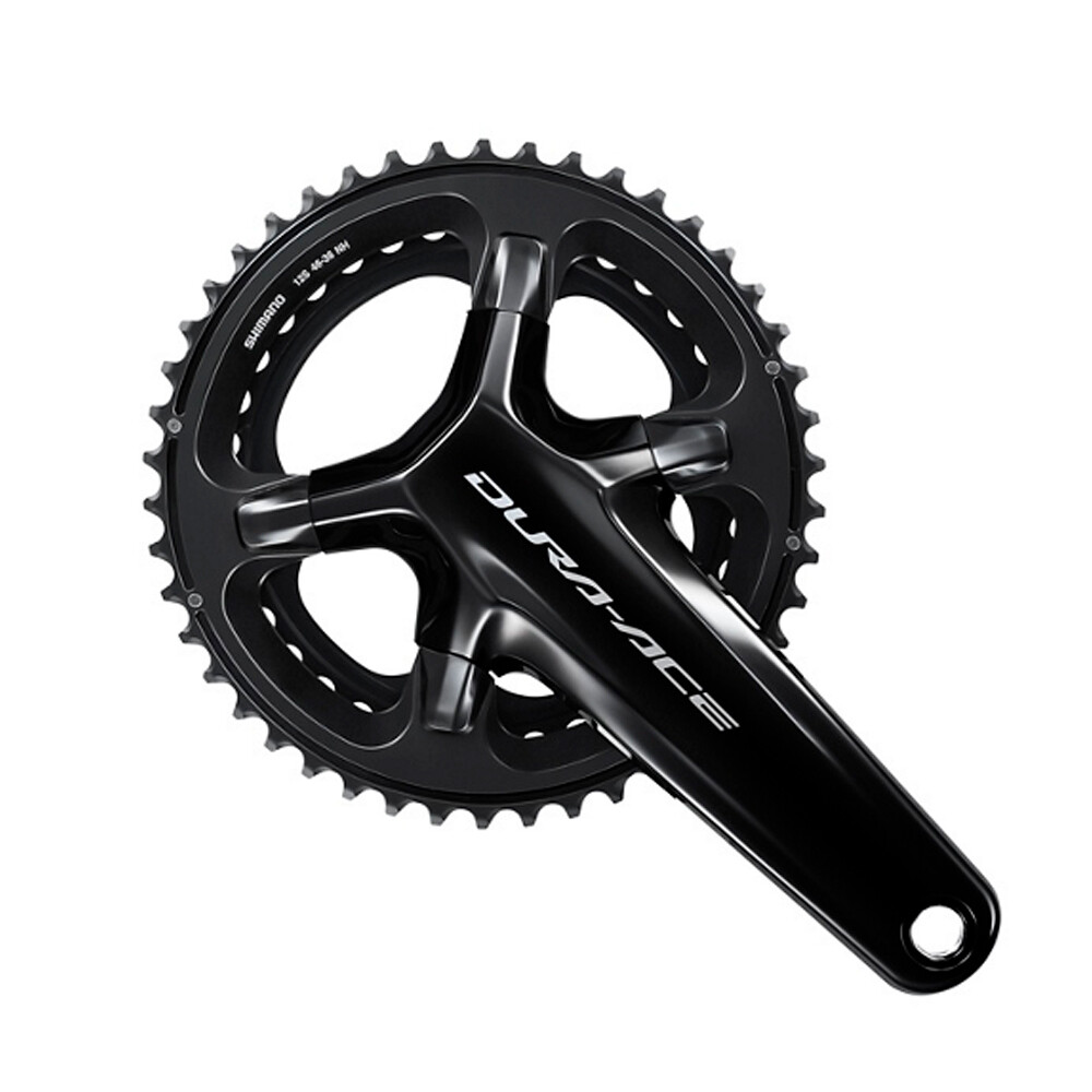 Shimano bielas carretera Crankset 12-Speed 46/36T 160mm vista frontal