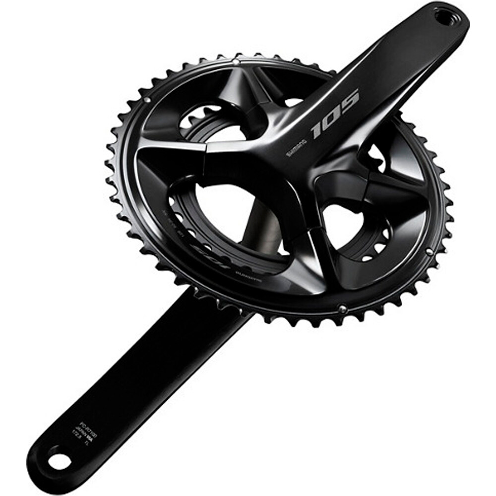 Shimano bielas carretera Crankset 12-Speed Black 02
