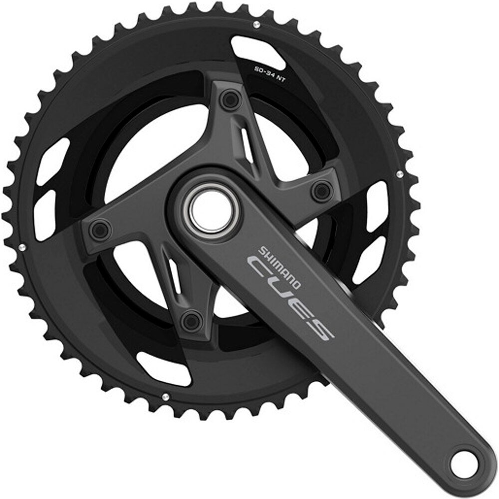 Shimano bielas carretera Crankset 9/10-Speed 50-34T 170mm vista frontal