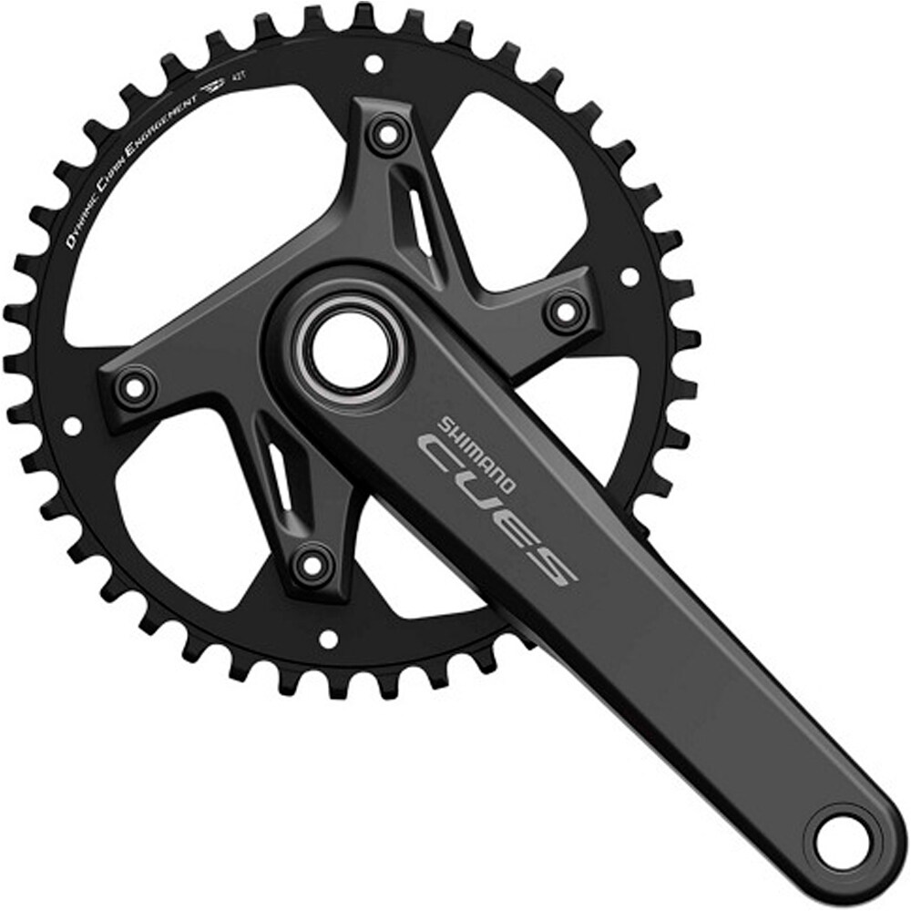 Shimano bielas carretera Crankset 9/10/11-Speed 42T 172.5mm vista frontal