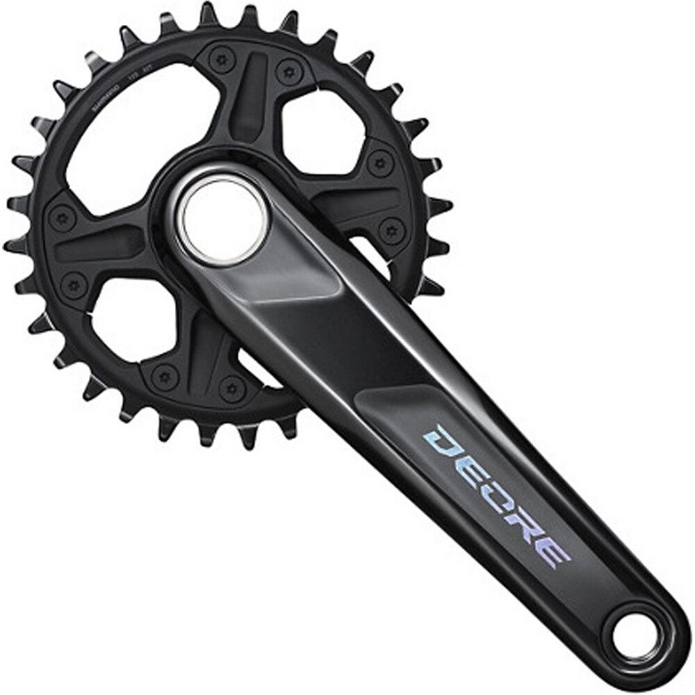 Shimano bielas mtb Bielas 12v M6100-1 32D vista frontal