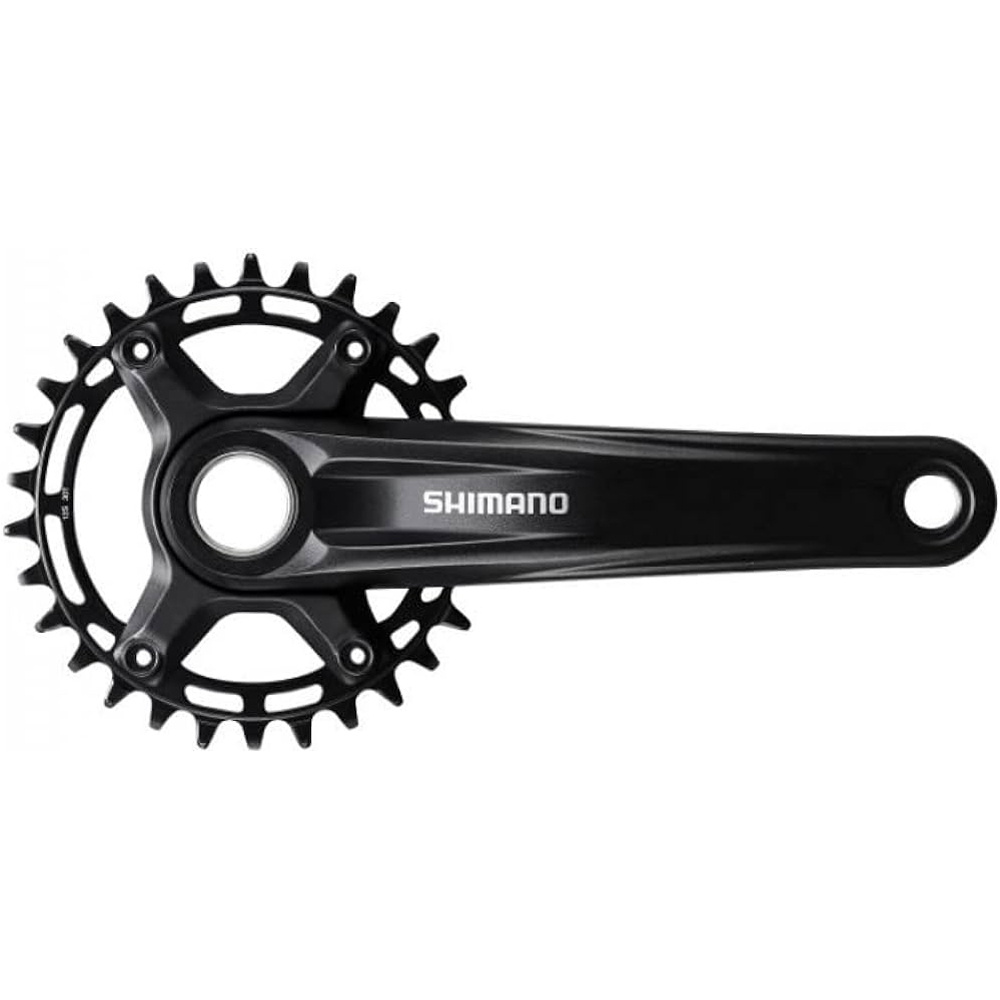 Shimano bielas mtb Bielas 12v vista frontal