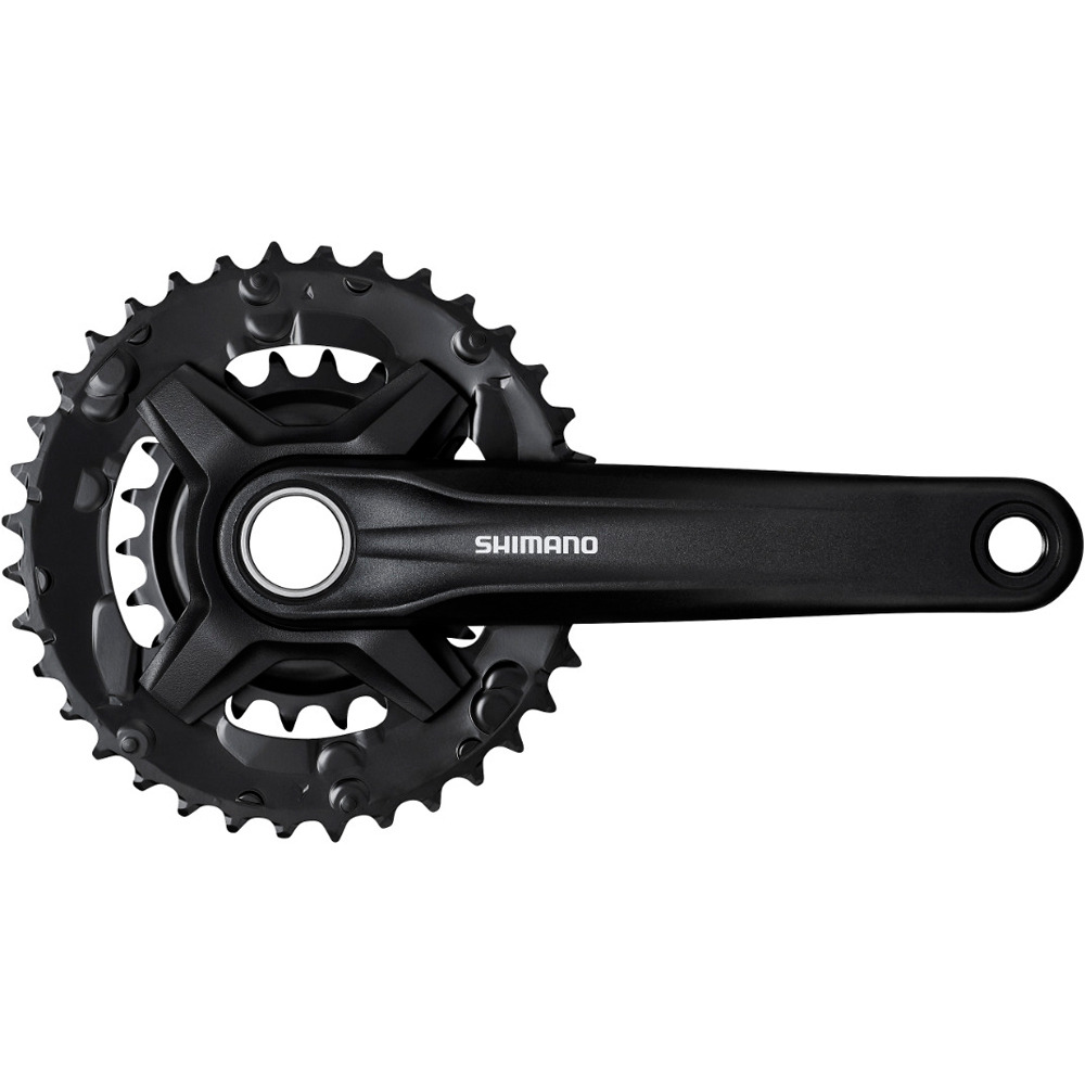 Shimano bielas mtb Bielas 9v.FC-MT210-2 36/22T 175mm vista frontal