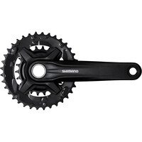 Shimano bielas mtb Bielas 9v.FC-MT210-2 36/22T 175mm vista frontal