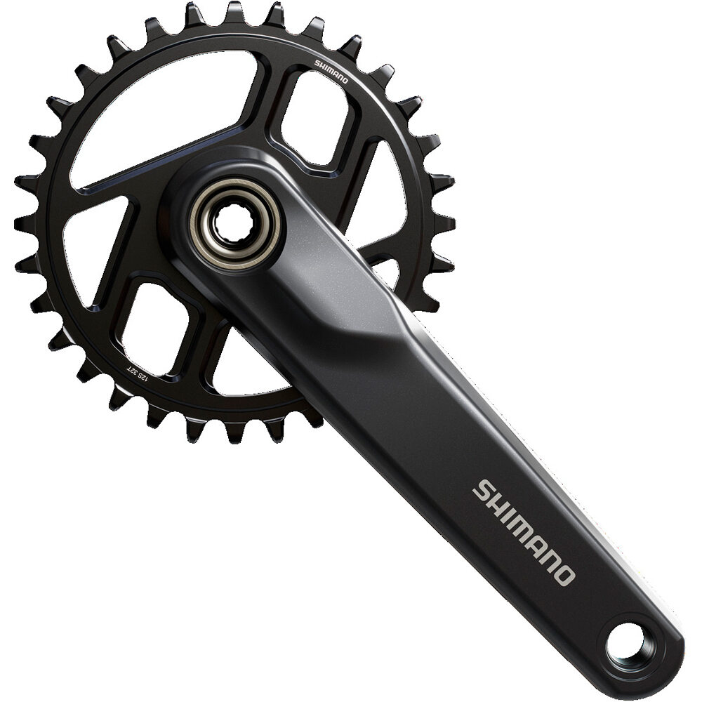 Shimano bielas mtb Crankset 12-SpeedFC-MT620 32T 170mm vista frontal