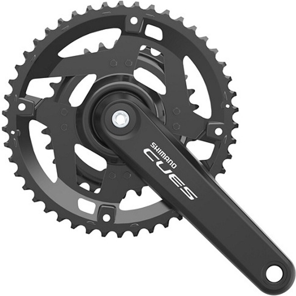Shimano bielas mtb Crankset 9/10-Speed FC-U4010-2 46/30T 17 vista frontal