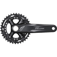 Shimano bielas mtb DEORE bielas FC-M4100-2 10 170 36-26 vista frontal