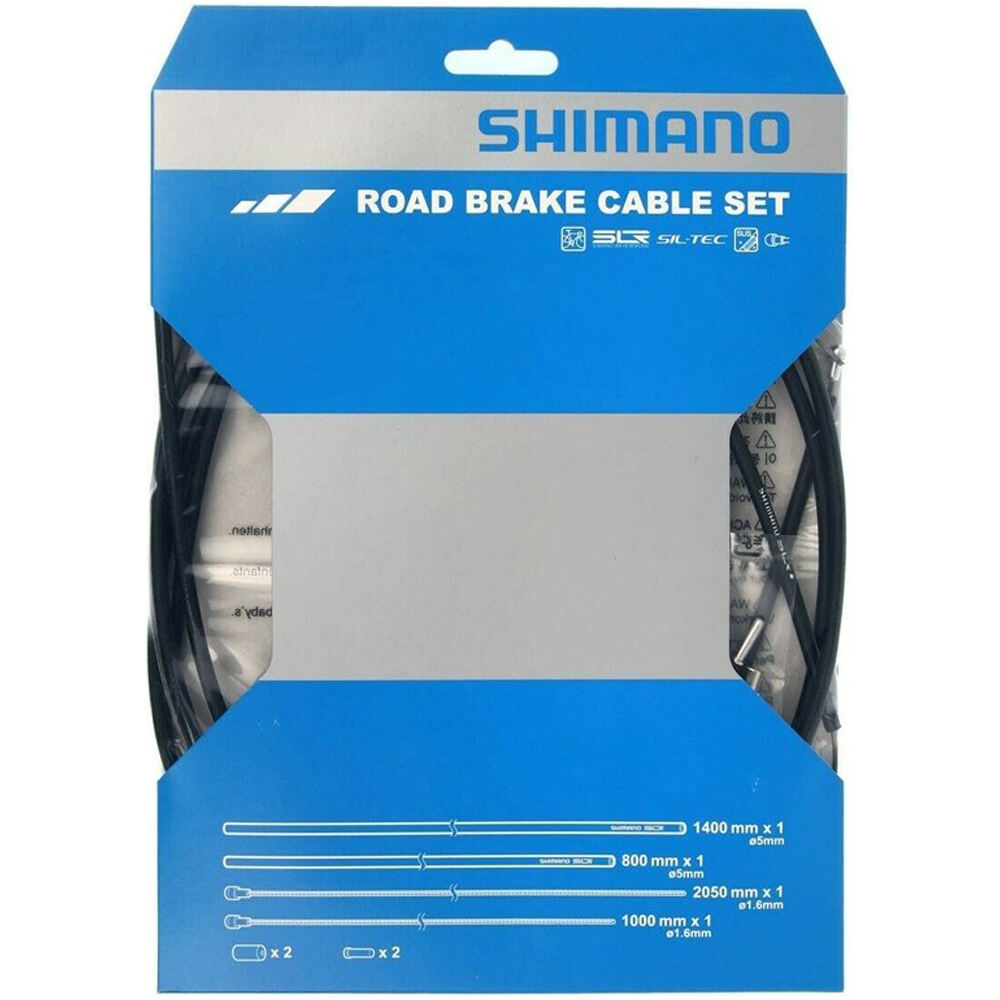 Shimano cableado y tope funda ciclismo CABLE FRENO/FUNDA/TOPES CTRA.PTFE NEGRO vista frontal