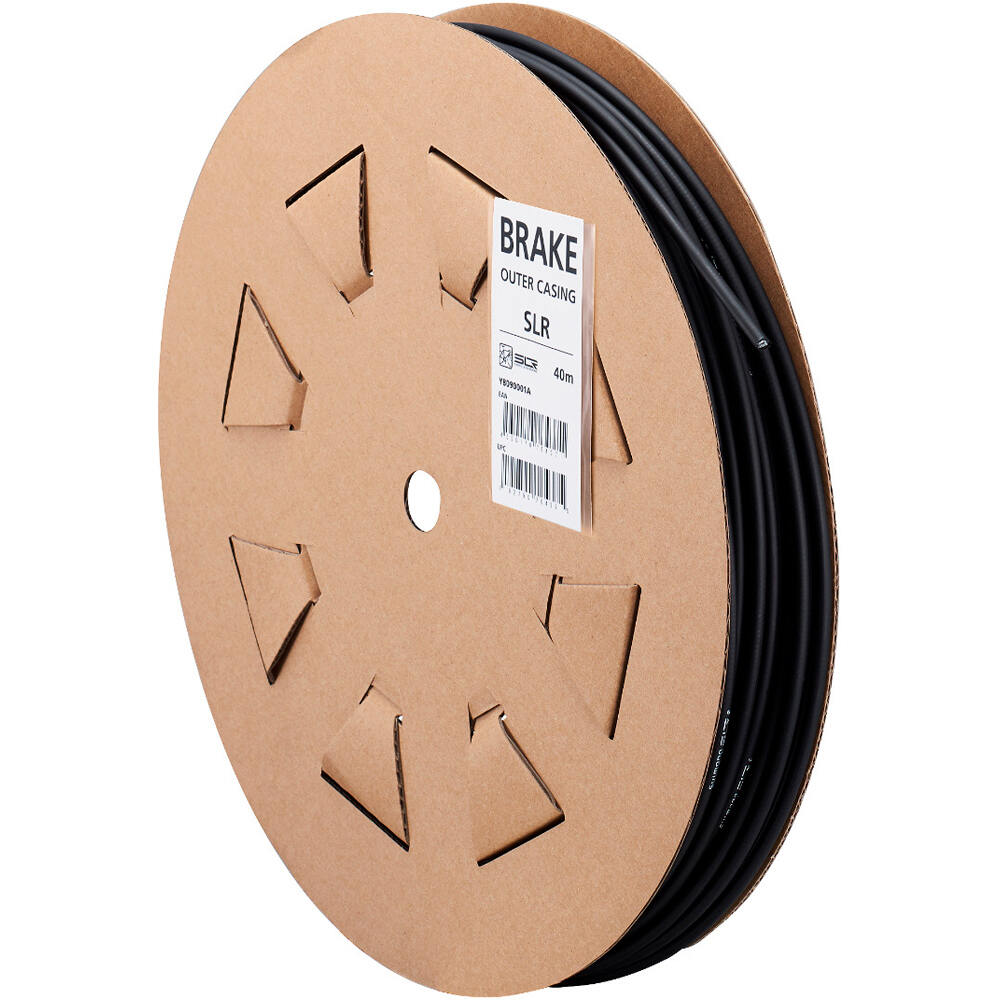 Shimano cableado y tope funda ciclismo Outer Roll SLRRoad 40m vista frontal