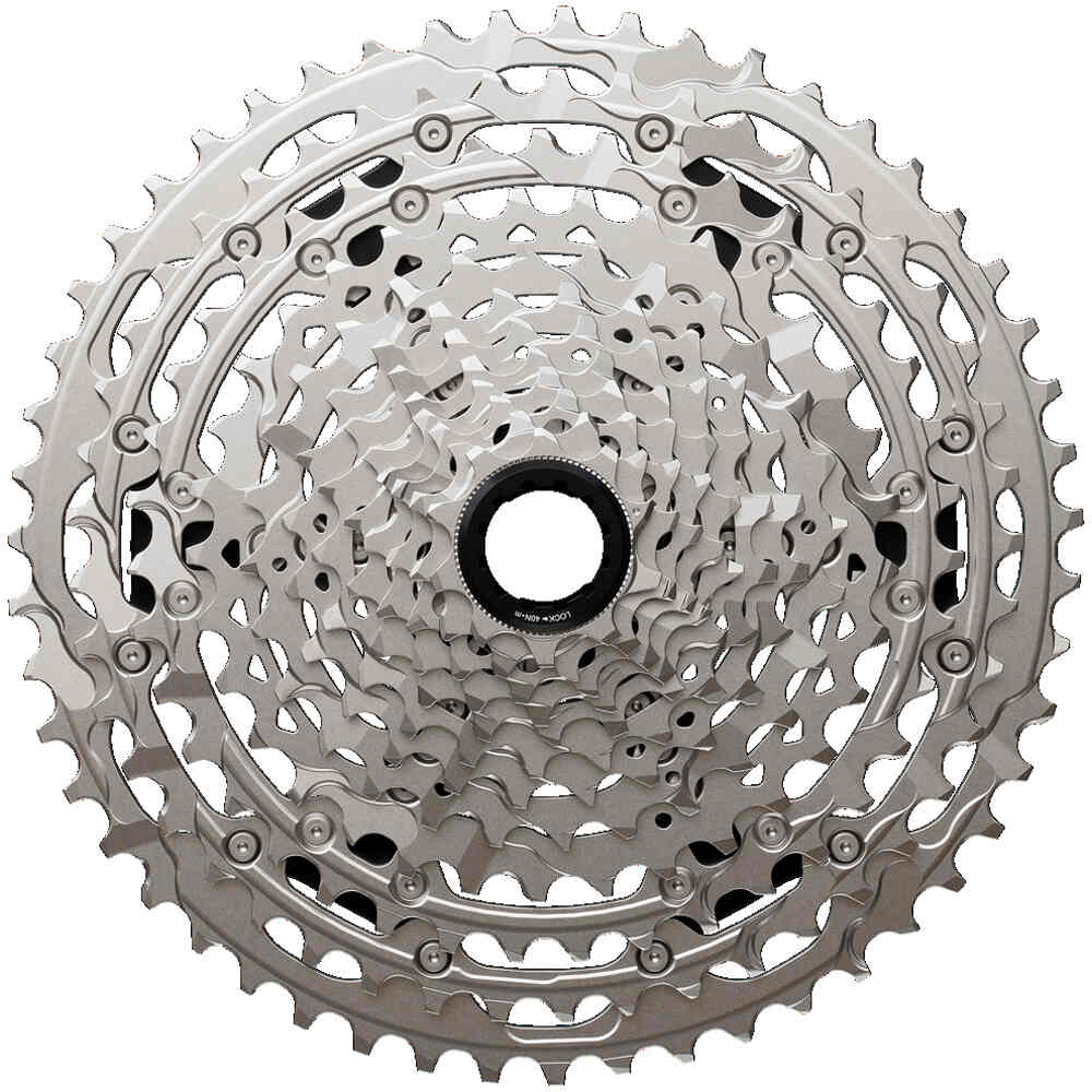 Shimano cassette bicicleta carretera Cassette 12 - 10-51TCS-M6200 Deore vista frontal