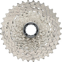 Shimano cassette bicicleta carretera Cassette 12v 11-36 CS-HG710 vista frontal