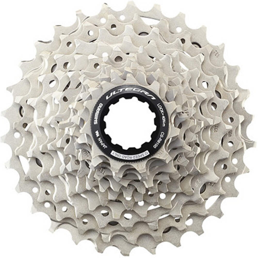 Shimano cassette mtb Cassette 12v 11-30T vista frontal