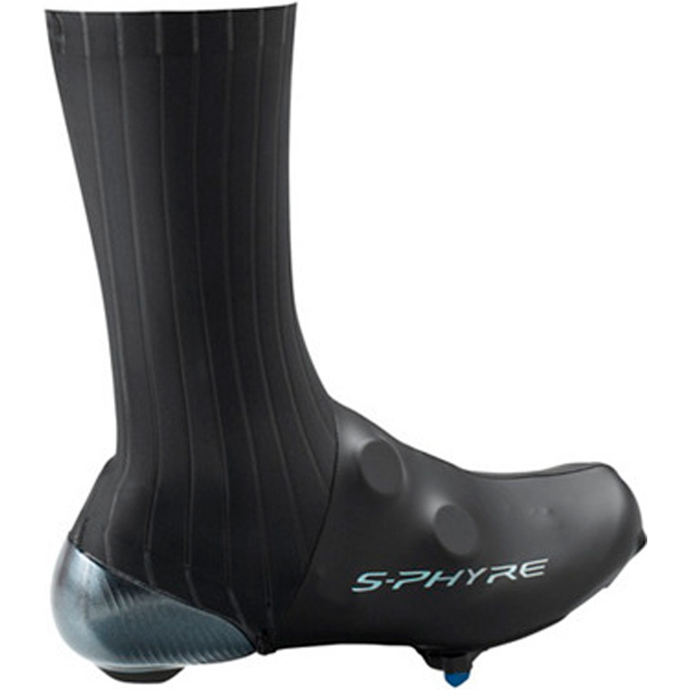 Shimano cubrezapatillas ciclismo S-Phyre Flash Shoe Cover vista trasera