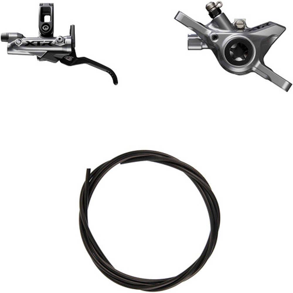 Shimano frenos disco bicicleta Disc Brake Set Front M9220 vista frontal