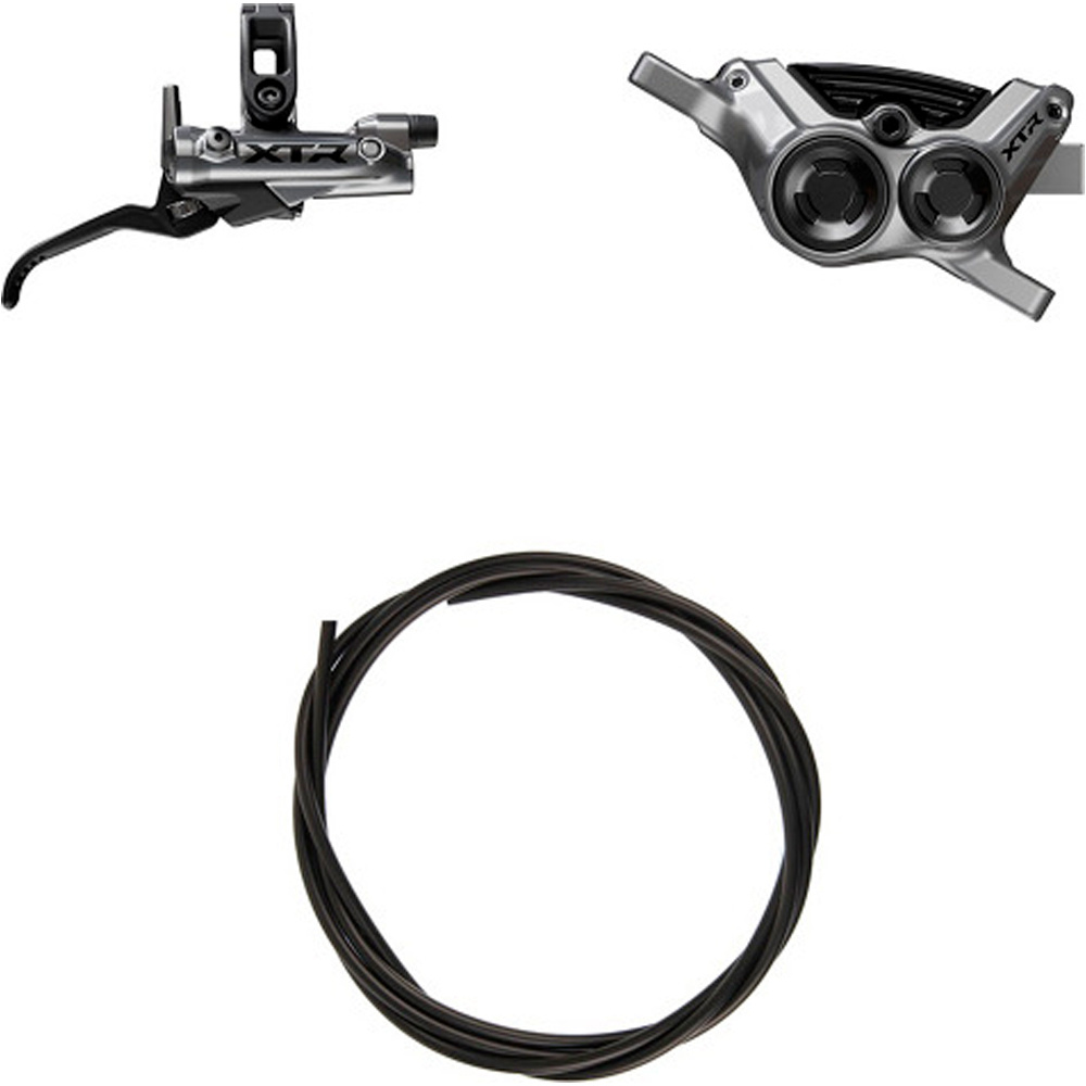Shimano frenos disco bicicleta Disc Brake Set Rear M9220 vista frontal
