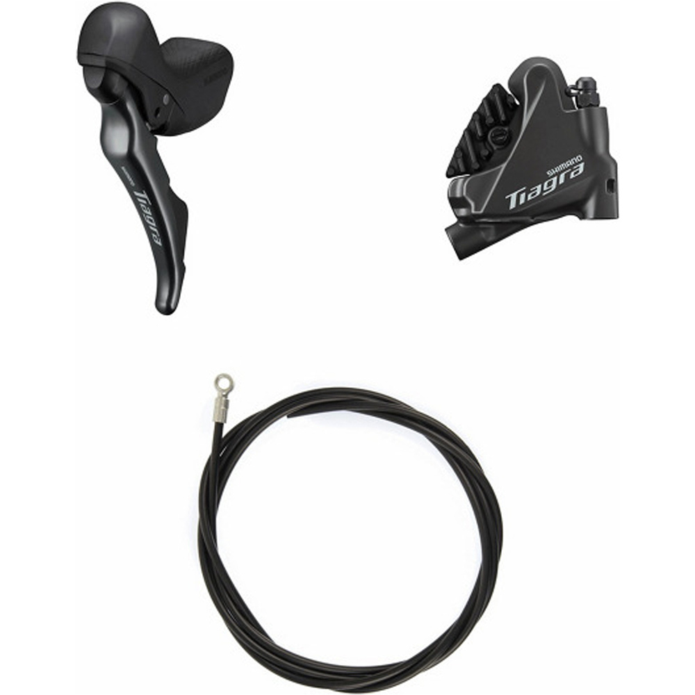 Shimano frenos disco bicicleta Kit Freno Disco Delantero vista frontal