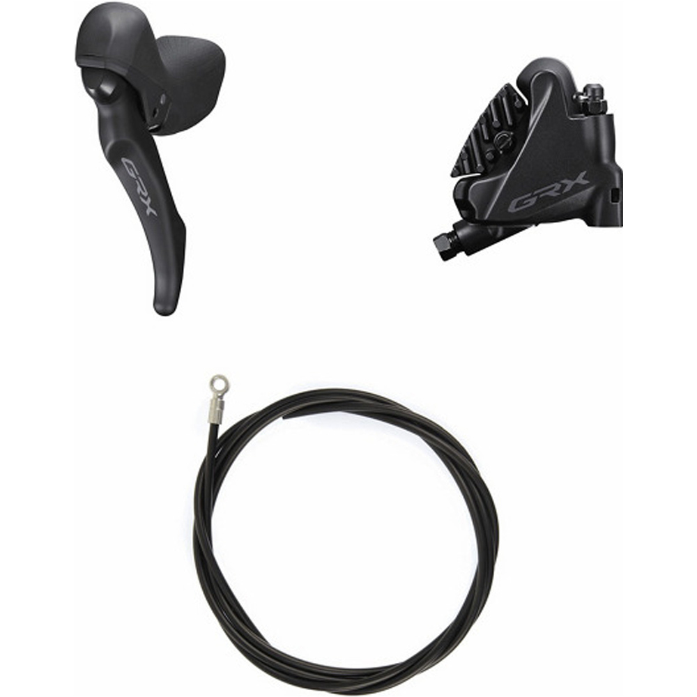 Shimano frenos disco bicicleta Kit Freno Disco Delantero vista frontal