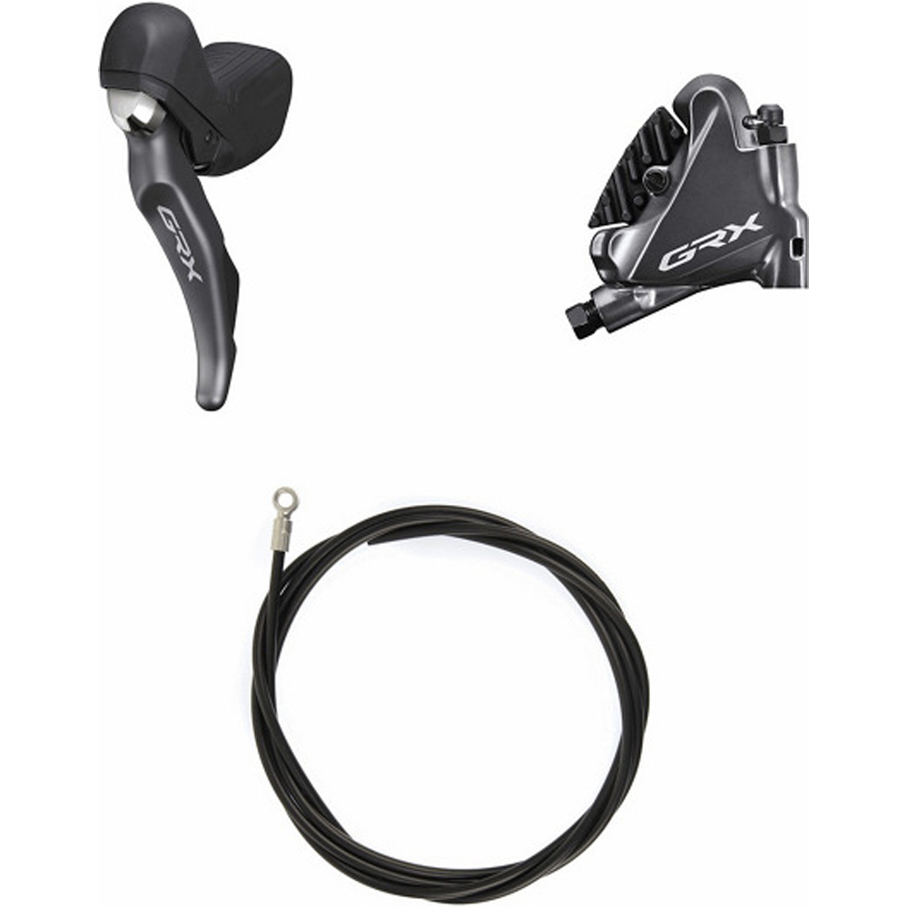 Shimano frenos disco bicicleta Kit Freno Disco Delantero vista frontal