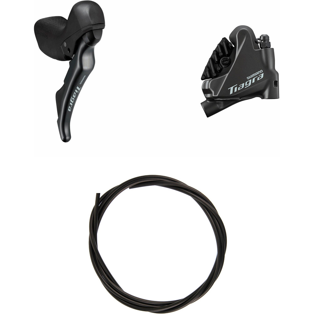 Shimano frenos disco bicicleta Kit Freno Disco Trasero vista frontal