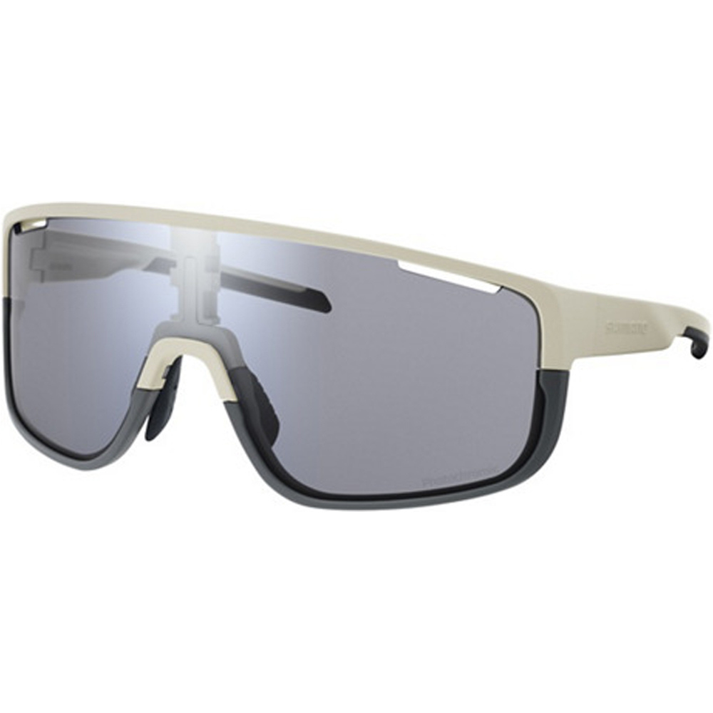 Shimano gafas ciclismo Eyewear PLSR3 Ivory, Photochromic vista frontal