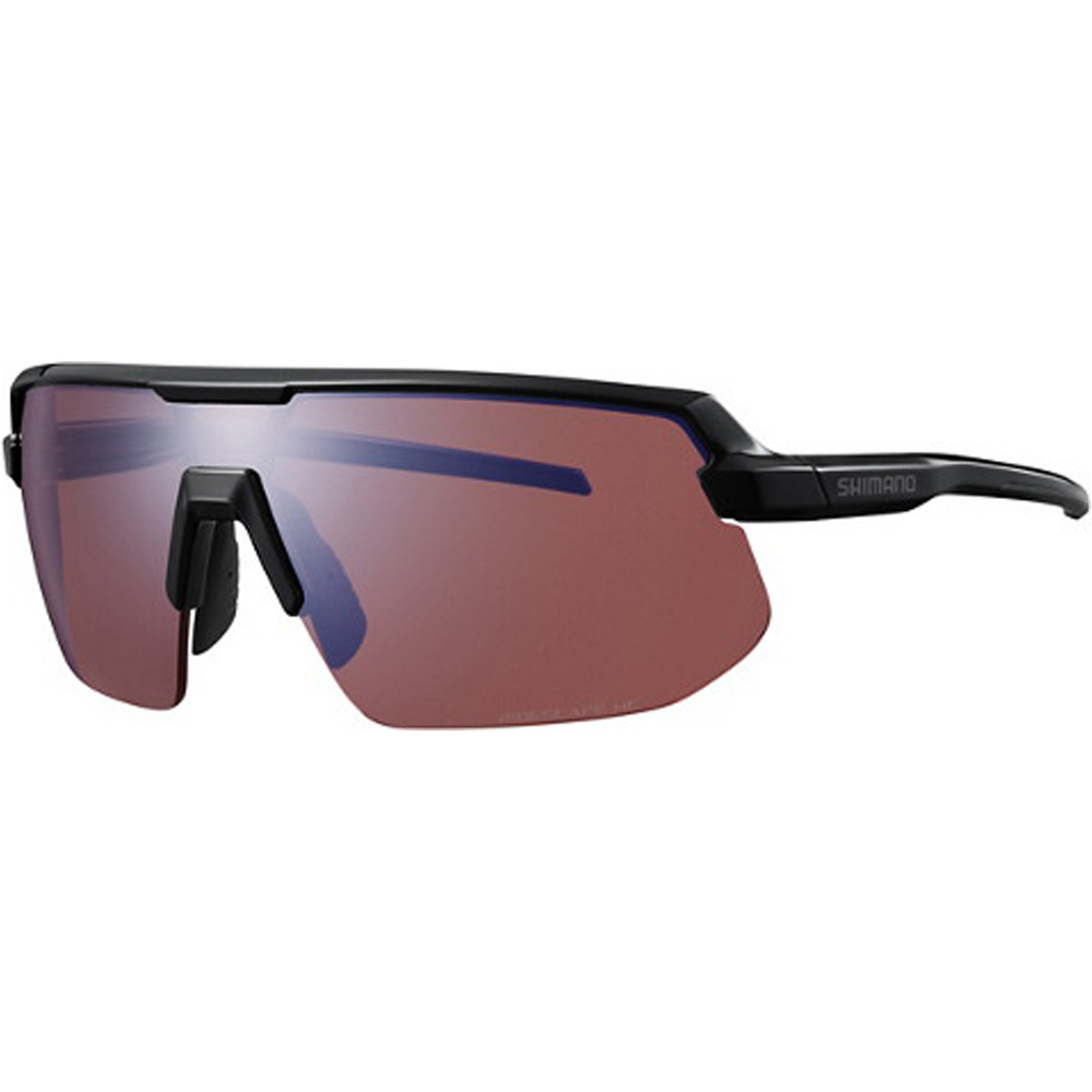 Shimano gafas ciclismo Eyewear TSPK2 Black, Ridescape HC vista frontal