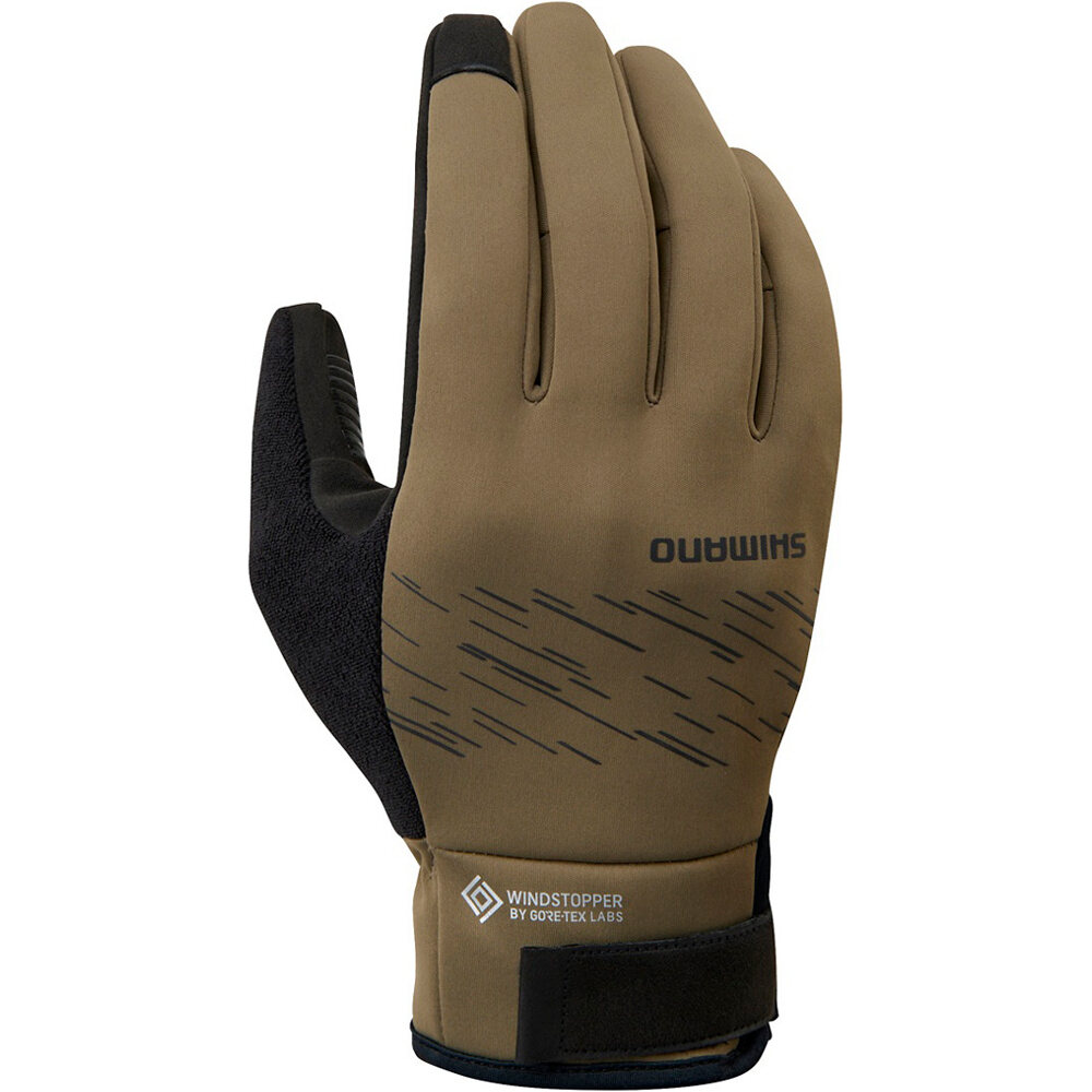 Shimano guantes ciclismo invierno Windstopper Insulated Gloves vista frontal