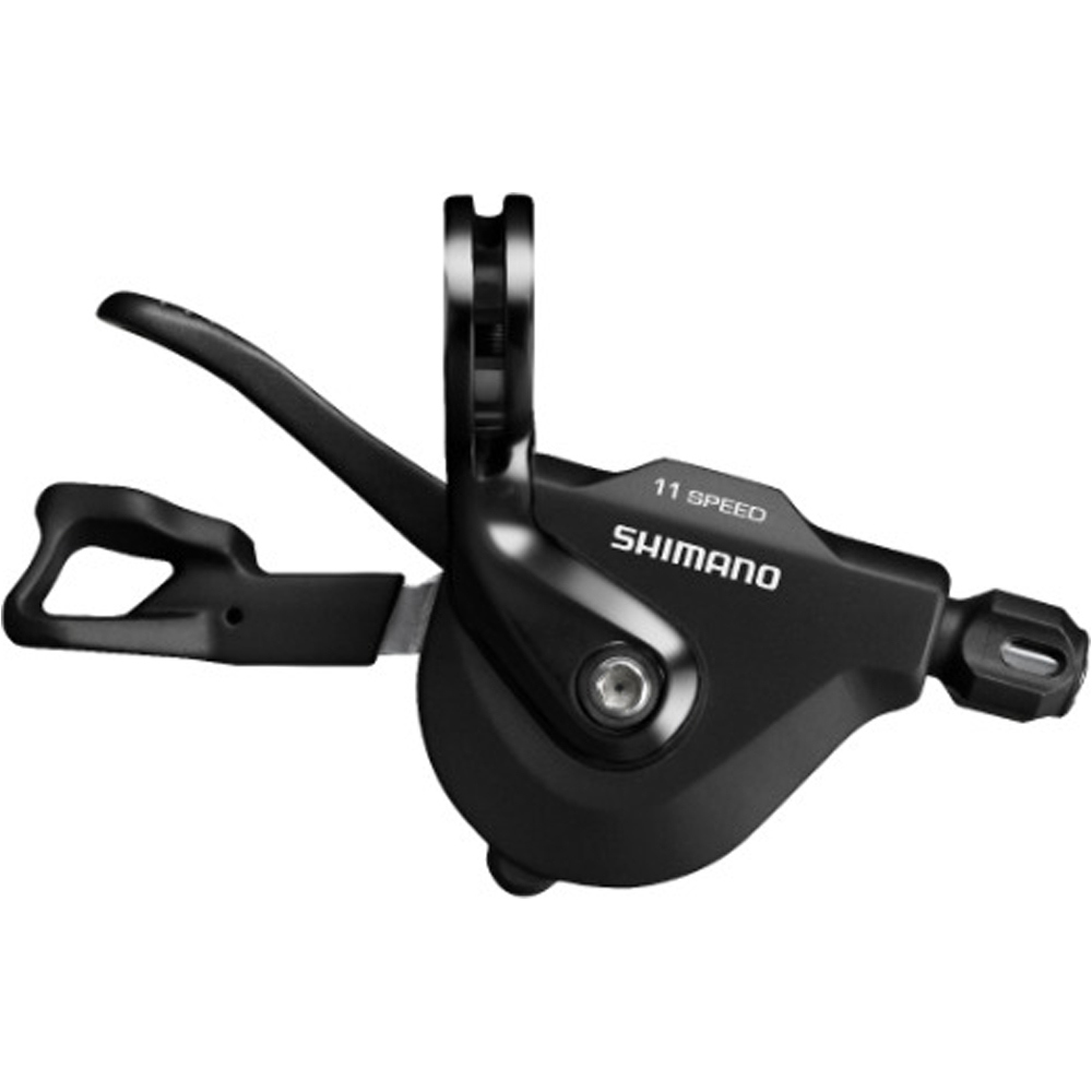 Shimano manetas bicicleta carretera Mandos Cambio Dr. 11v Negro vista frontal