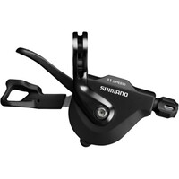 Shimano manetas bicicleta carretera Mandos Cambio Dr. 11v Negro vista frontal