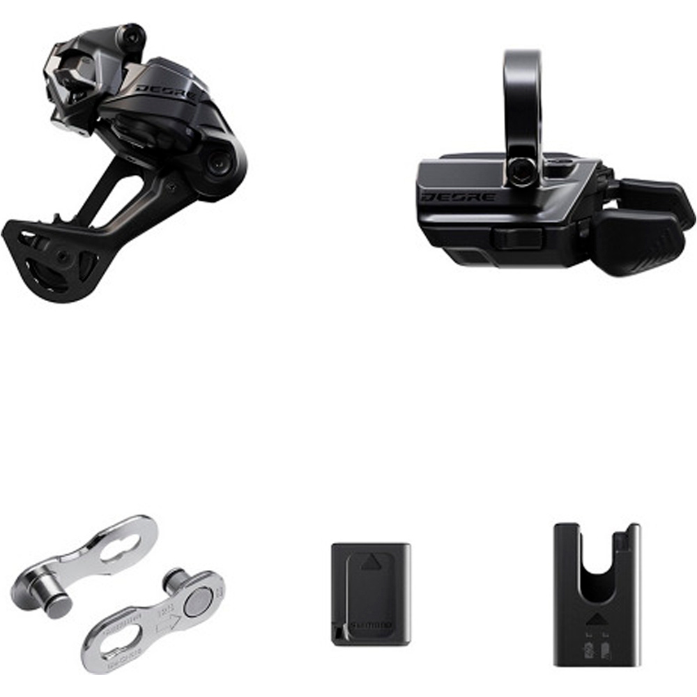 Shimano manetas de freno DI2 Upgrade Kit Deore (M6250) vista frontal