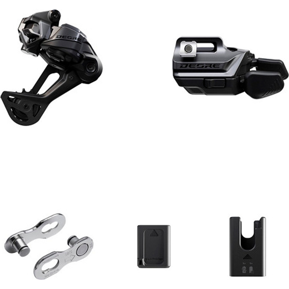 Shimano manetas de freno DI2 Upgrade Kit Deore (M6250) vista frontal