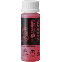 Shimano pastillas discos y accesorios freno Aceite mineral (100 ml) vista frontal