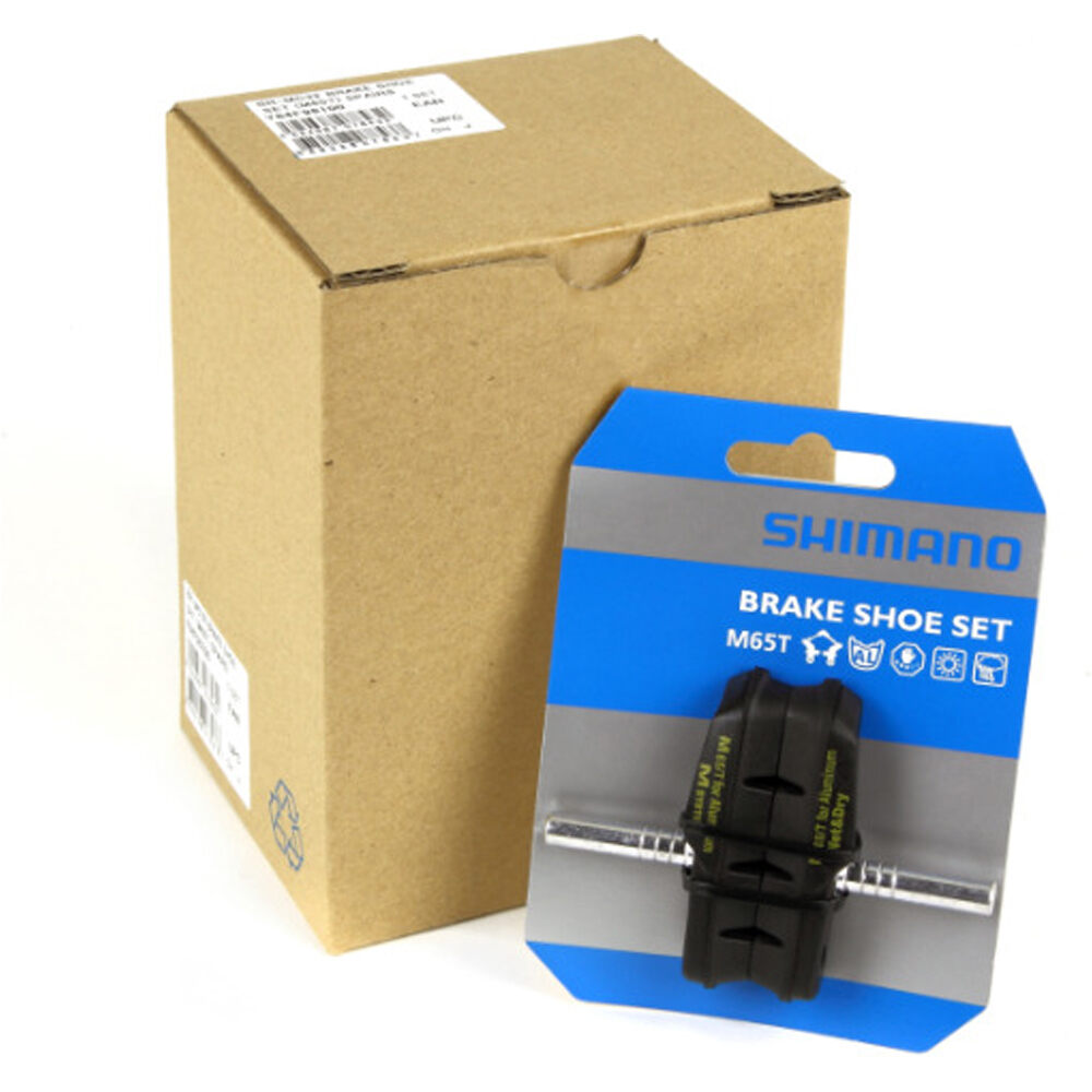Shimano pastillas discos y accesorios freno Zapatas Freno M65T vista frontal