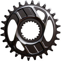 Shimano platos bicicleta carretra Chainring 28T XTR CRM96 vista frontal