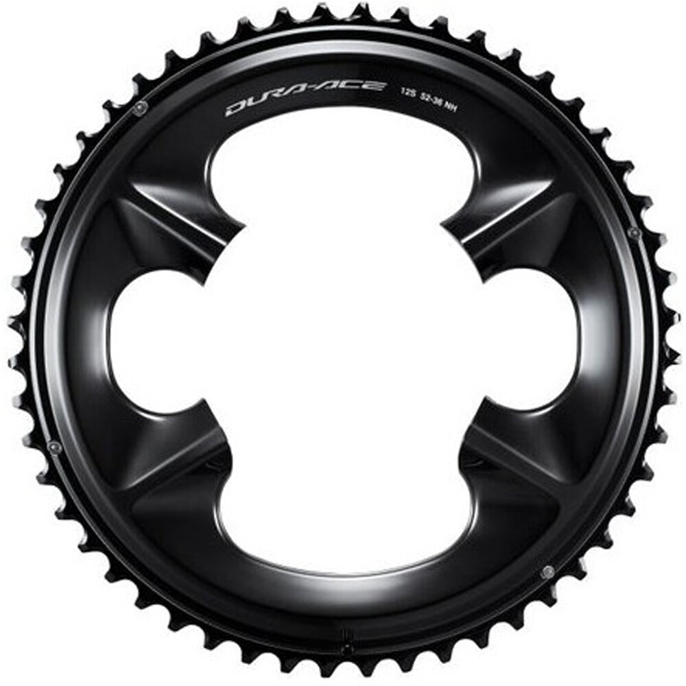 Shimano platos bicicleta carretra Chainring 46T-NH vista frontal