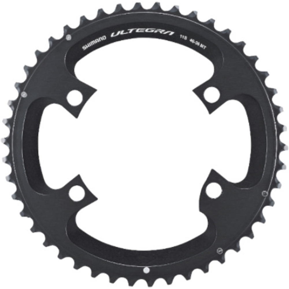 Shimano platos bicicleta carretra Chainring 46T-NH vista frontal