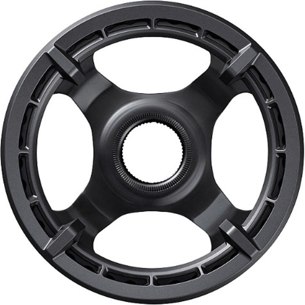 Shimano platos bicicleta carretra Plato 38D STEPS Gris vista frontal