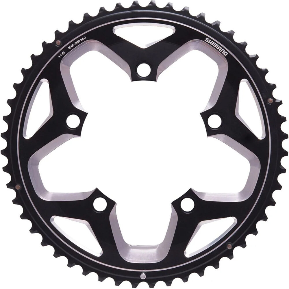 Shimano platos bicicleta carretra Plato 46D MJ vista frontal