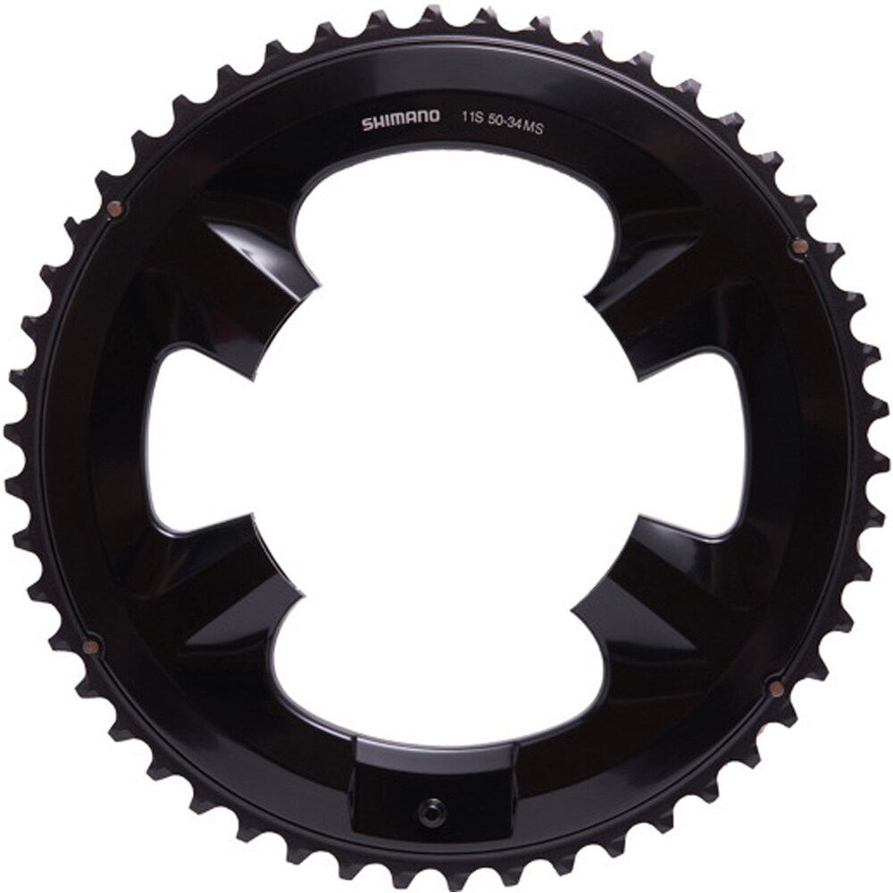 Shimano platos bicicleta carretra Plato 50D-MS vista frontal