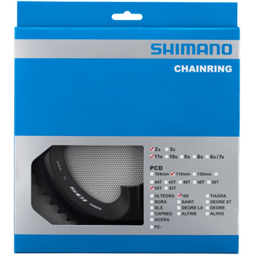 Shimano platos bicicleta carretra Plato 52D-MT 01