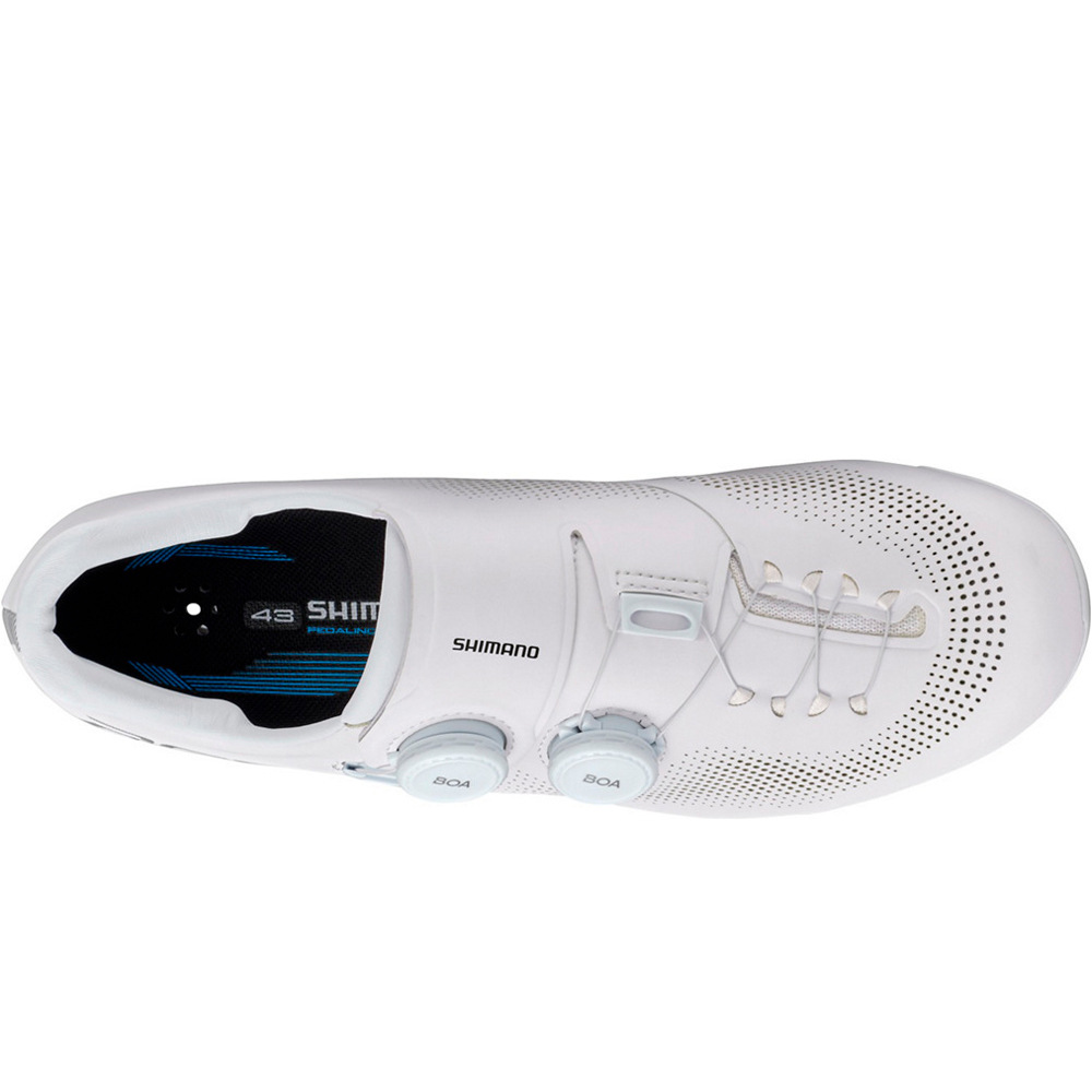 Shimano zapatillas ciclismo carretera Bicycle Shoes SH-RC703 Wide vista trasera